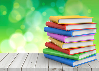 Colorful Books - 3D