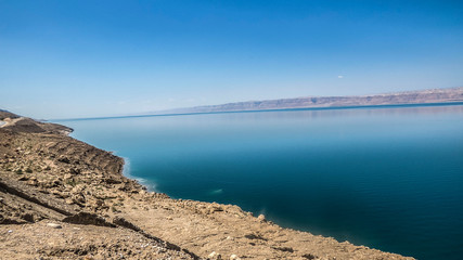 Morze Martwe -Jordania - obrazy, fototapety, plakaty