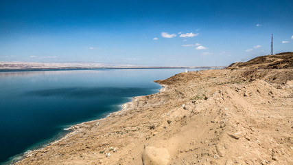 Morze Martwe -Jordania - obrazy, fototapety, plakaty