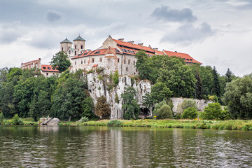 Fototapeta na wymiar Historic abbey in Tynec near Cracow (Krakow) in Poland.