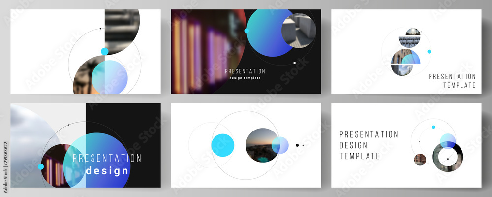 Poster the minimalistic vector layout of the presentation slides design business templates. simple design f