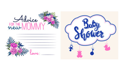 happy mothers day greeting card template, stylized symbol of mom and baby, Pregnancy Logo Design Template Inspiration