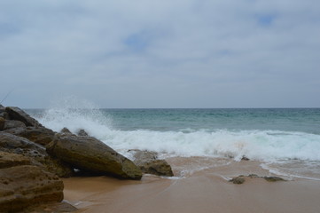 Tarifa Beach Spain Andalusia Atlantic Ocean
