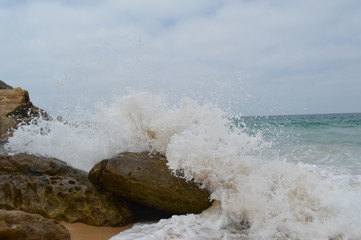Tarifa Beach Spain Andalusia Atlantic Ocean