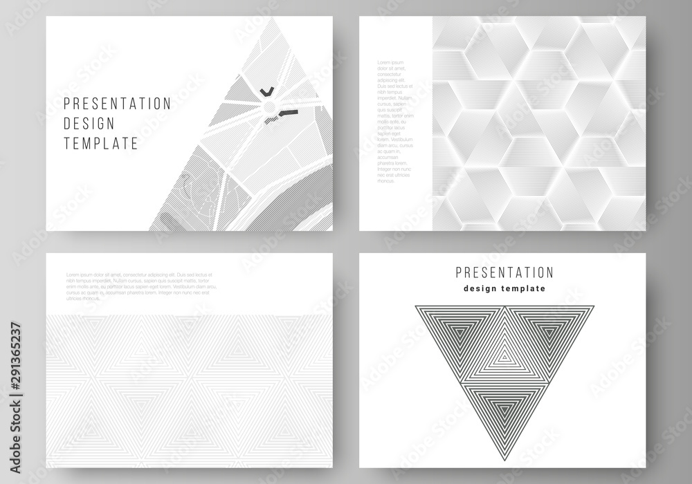 Poster the minimalistic abstract vector illustration layout of the presentation slides design business temp
