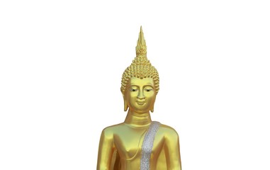 golden buddha statue