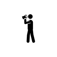 Mug man beer icon. Element of oktoberfest icon