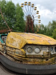 Abandoned amusement park in Pripyat