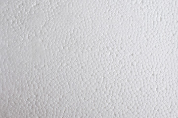 Styrofoam texture. White styrofoam close up.