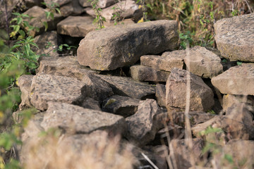 Piles of Old Stone