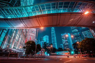 Urban scenes of cityscape in Hong Kong, China