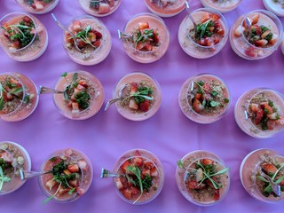 strawberry fruit cups