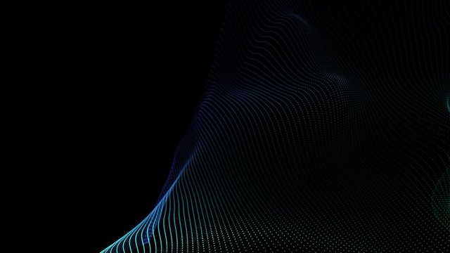 Abstract Particle Background