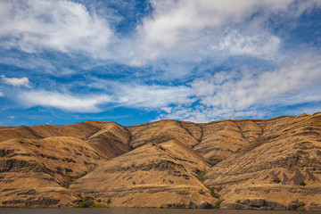landscape of mountains