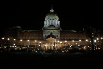 Fototapeta na wymiar Pennsylvania Capital