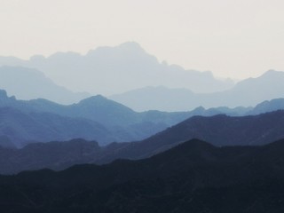 Obraz premium view of mountains