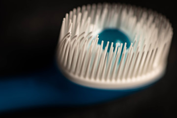 Tooth brush bristle texture macro