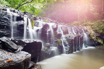 Sam-Lhun waterfall ,Saraburi,Thailand.