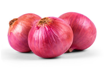 Onion isolated on white background