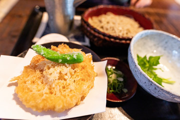 かき揚げ天せいろそば