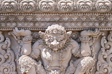 Fototapeta na wymiar Ancient architectural style sculpture pictures