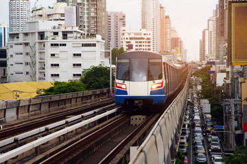 Obraz premium train at the station