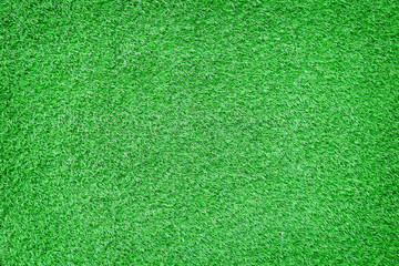 Green artificial grass texture background