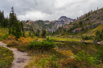 autumn in the mountains