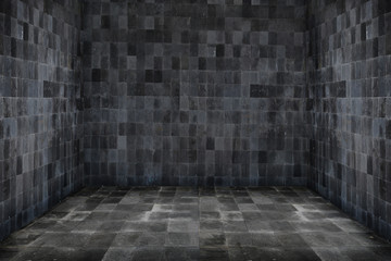 dark stone wall for background template