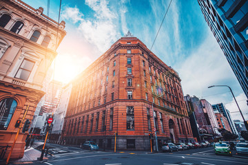 New Zealand Wellington City Landscape 