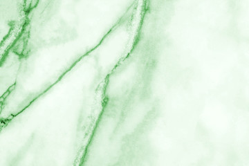 Green marble pattern texture abstract background / texture surface of marble stone from nature / can be used for background or wallpaper / Closeup surface marble stone wall texture background.