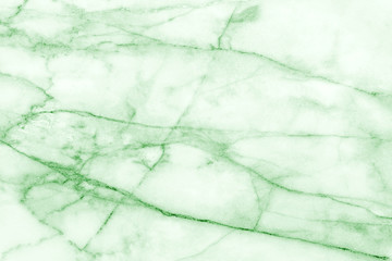 Naklejka premium Green marble pattern texture abstract background / texture surface of marble stone from nature / can be used for background or wallpaper / Closeup surface marble stone wall texture background.