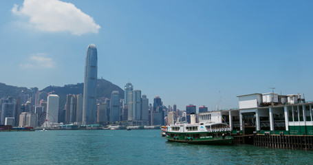 Fototapeta premium Hong Kong skyline