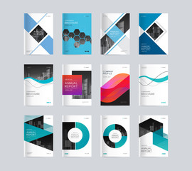 Abstract cover design background template for company profile, annual report, brochures, flyers, presentations, magazine, and book