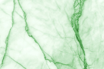 Green marble pattern texture abstract background / texture surface of marble stone from nature / can be used for background or wallpaper / Closeup surface marble stone wall texture background.