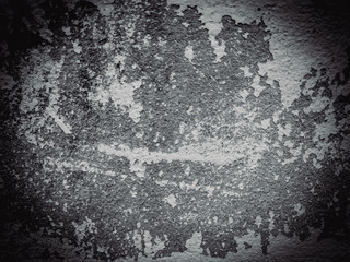Black and white​ cement plaster texture background