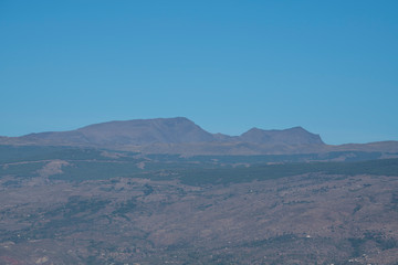 Fototapeta na wymiar Mulhacen Mountain, highest mountain in the Iberian Peninsula