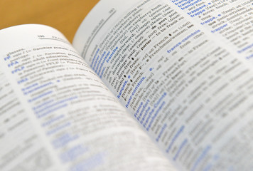 Obraz premium フランス語