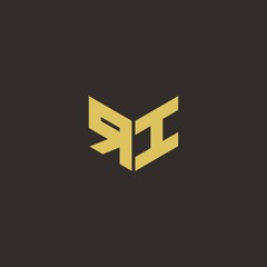 Obraz premium RI Logo