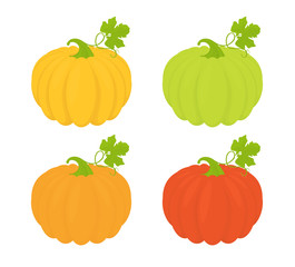 set of fruits and vegetables