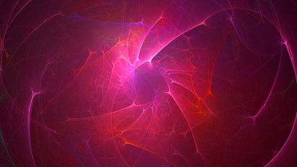 Naklejka premium 3D rendering abstract fractal technology wallpaper