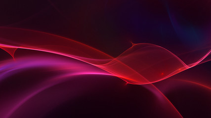 3D rendering abstract fractal technology wallpaper