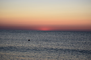 Fototapeta premium sunrise at the sea
