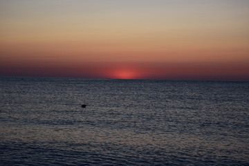 Fototapeta premium sunrise at sea