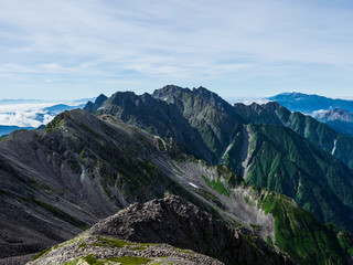 穂高連峰