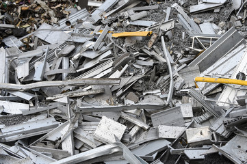 Aluminium Schrott zum Recycling