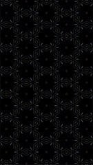 Ornate geometric pattern and abstract multicolored background