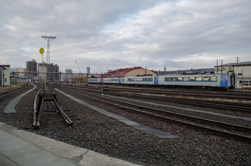 Fototapeta na wymiar 鉄道の風景