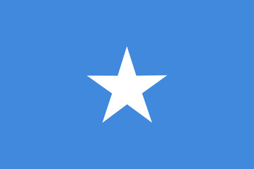 Fahne von Somalia