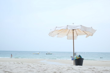 umbrella on the beach